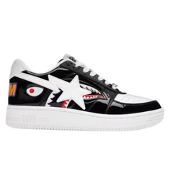 A Bathing Ape Bape Sta Sneakers / Trainers Black / White / Red