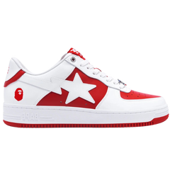 A Bathing Ape Bape Sta Sneakers / Trainers White / Red