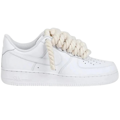 Nike Air Force 1 Low Rope Laces White / Beige / Cream