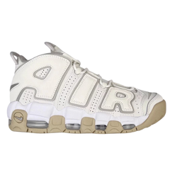 Nike Air More Uptempo Sneakers / Trainers Gray / White / Brown