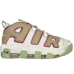 Nike Air More Uptempo Sneakers / Trainers Brown / Red / White / Green
