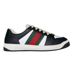 Gucci Screener Sneakers / Trainers Black / White / Red / Green