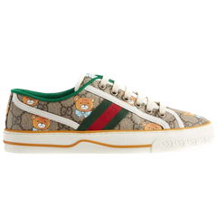 Gucci Tennis 1977 Sneakers / Trainers Brown / White / Orange / Green / Red