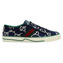 Gucci Tennis 1977 Sneakers / Trainers Navy / Dark Blue / White / Green / Red