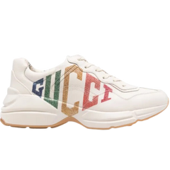 Gucci Rhyton Sneakers / Trainers Beige / Cream / Multicolor / Rainbow