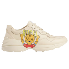Gucci Rhyton Sneakers / Trainers Beige / Cream / Yellow / Orange