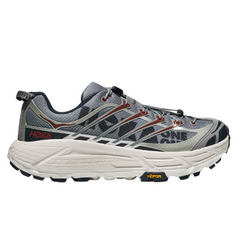 HOKA Mafate Three2 Sneakers / Trainers Gray / Black / Red / White