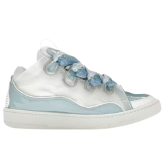Lanvin Curb Sneakers / Trainers White / Baby Blue