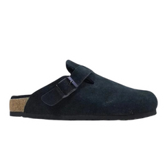 Birkenstock Slides / Sandals Black / Brown