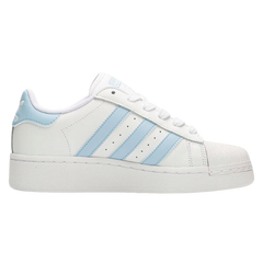 Adidas Originals Superstar Sneakers / Trainers White / Baby Blue