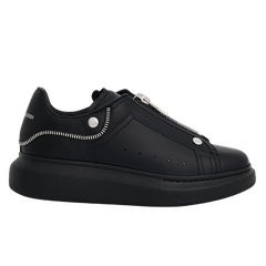 Alexander McQueen Oversized Sneakers / Trainers Black / Silver