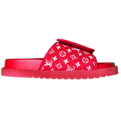 Louis Vuitton Maimi Slides / Slippers / Sandals Red / White