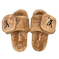 Louis Vuitton Paseo Comfort Slides / Sandals / Slippers Brown / Black