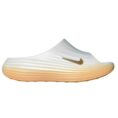 Nike ReactX Rejuven8 Slides / Sandals / Slippers White / Orange / Brown