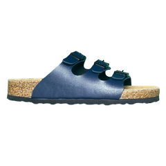 Birkenstock Florida Slides / Sandals / Slippers Navy / Dark Blue / Brown