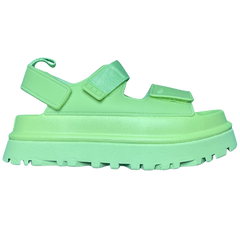 UGG GoldenGlow Slides / Sandals / Slippers Green