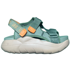 UGG GoldenGlow Slides / Sandals / Slippers Green / Orange / Gray