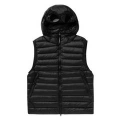C.P. Company D.D. Shell Goggle Down Vest Black Vest Black