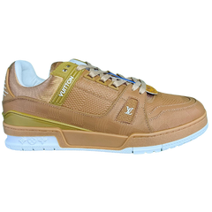 Louis Vuitton Trainer Sneaker Pink Brown