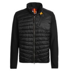 Parajumpers Jayden Hybrid Jacket / Zip Up Black / Yellow MISSER