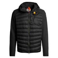Parajumpers Nolan Hybrid Jacket / Cardigan Black / Yellow MISSER