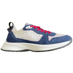 Christian Dior B25 Runner / Sneakers Olqiue Blue / White / Red