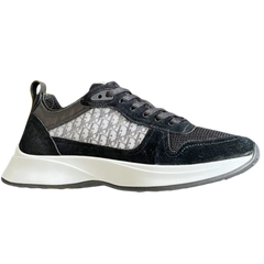 Christian Dior B25 Runner / Sneakers Oblique Black / Gray / White