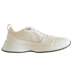 Christian Dior B25 Runner / Sneakers Oblique All White