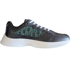 Christian Dior B25 Runner / Sneakers Oblique Black / White / Green