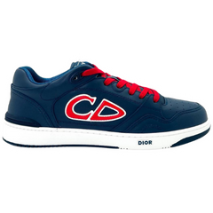 Christian Dior B57 Dribble Low Top Sneakers Navy Blue / Red