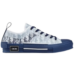Christian Dior B23 Low Top Oblique Sneakers Navy / Dark Blue / White