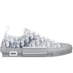 Christian Dior B23 Low Top Oblique Sneakers Gray / White