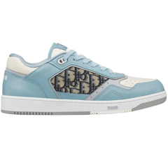 Christian Dior B27 Low Top Trainers / Sneakers Baby Blue / White / Gray