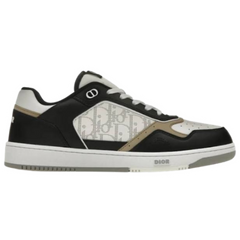 Christian Dior B27 Low Top Trainers / Sneakers Black / Gray / White / Brown