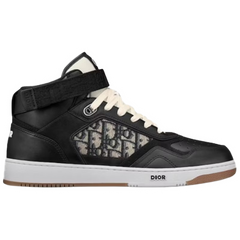 Christian Dior B27 High Top Trainers / Sneakers Black / White