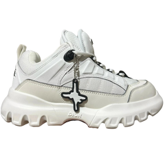 Christian Dior x Lewis Hamilton Snow Derby Shoes / Sneakers White