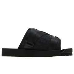 Christian Dior Alpha Oblique Sandals / Slides / Slippers Oblique Black