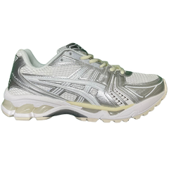 Asics Gel Kayano 14 Trainers / Sneaker White / Silver / Beige / Cream