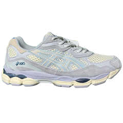 Asics Gel NYC Trainers / Sneakers White / Baby Blue / Purple