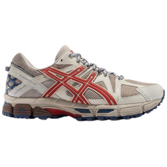 Asics Gel Kahana 8 Trainers / Sneakers Beige / Cream / Navy Blue / Brown / Red