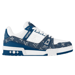 Louis Vuitton Trainer Sneaker Navy / Dark Blue / White