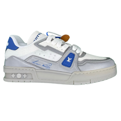 Louis Vuitton Trainer / Sneaker White / Gray / Blue
