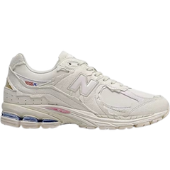 AURALEE x New Balance 2002R Sneakers / Trainers Blue / Beige / Cream