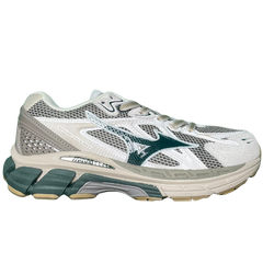 Mizuno Halo Mix Trainers / Sneakers White / Beige / Cream / Green
