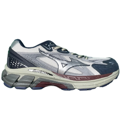 Mizuno Halo Mix Trainers / Sneakers White / Gray / Navy / Beige / Red