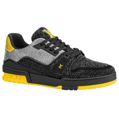 Louis Vuitton Trainer Sneaker Crystal Black / Yellow