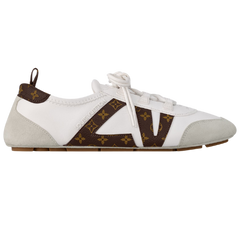 Louis Vuitton Sneakerina White / Brown
