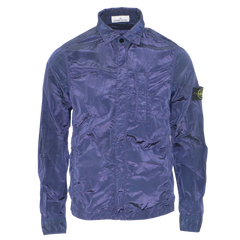 Stone Island Nylon Zip Up / Sweater Navy / Dark Blue