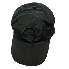 Stone Island Nylon Cap Black
