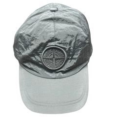 Stone Island Nylon Cap Silver